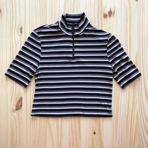 Striped crop top